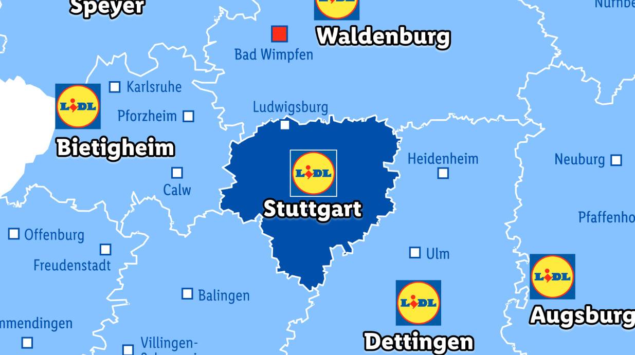 Lidl Region Stuttgart