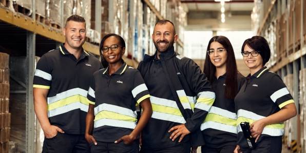 Logistikzentrum Team