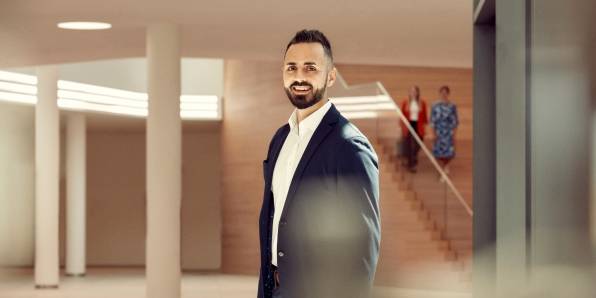Mitarbeiter im Personalmarketing