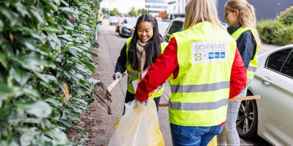 Clean Up Day bei Lidl