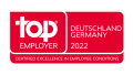 Award Top Employer Deutschland 2022
