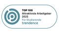 Wir sind unter den Top 100 der attraktivsten Arbeitgeber für Studierende