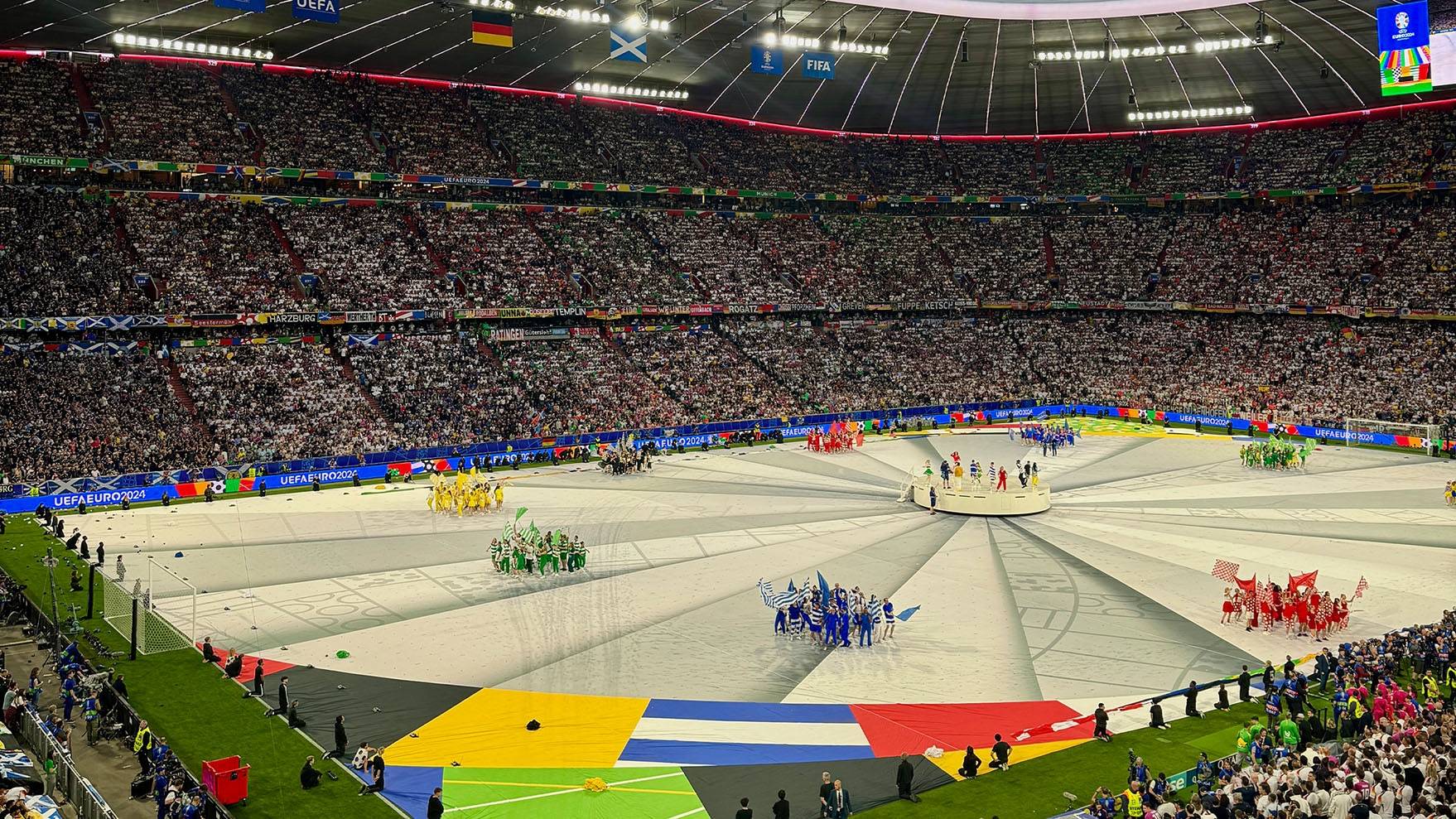 Allianzarena bei der EM in München