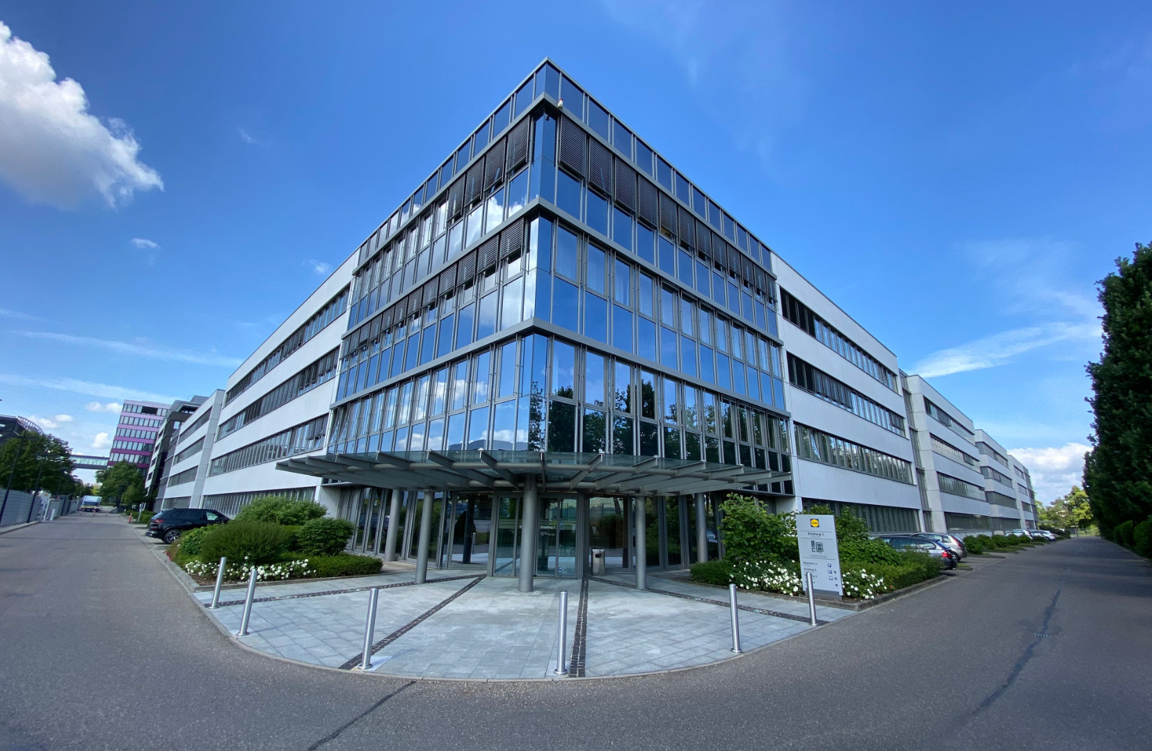 Lidl-Hauptsitz in Neckarsulm