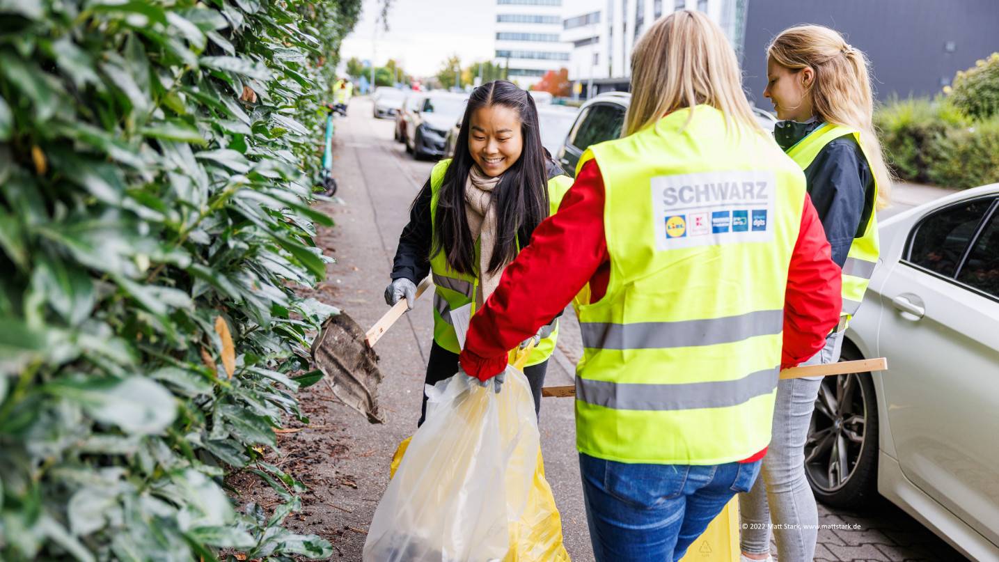 Clean Up Day bei Lidl