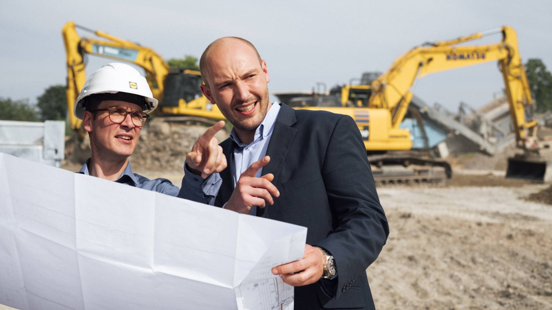 Bau Baustelle Portfoliomanger Besprechung Planung