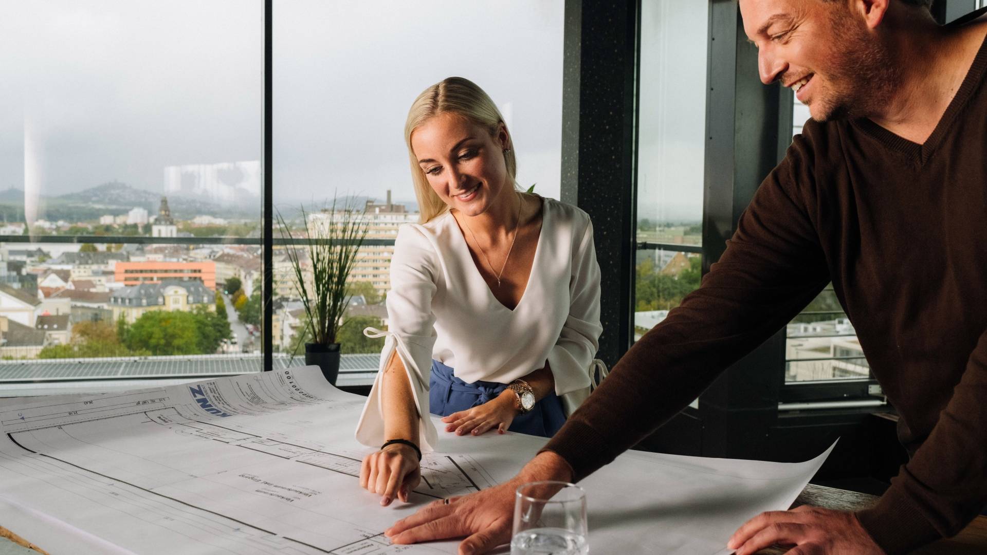 Berufseinsteiger Bau Immobilien Expansion