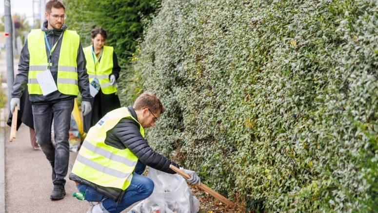 Clean Up Day bei Lidl