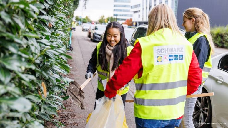 Clean Up Day bei Lidl