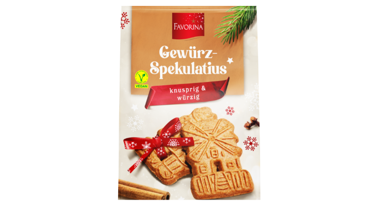 Packung Favorina Gewürzspekulatius