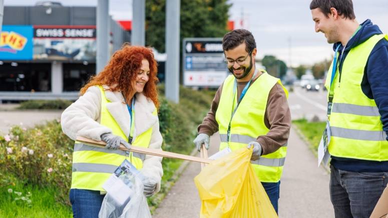 Clean Up Day bei Lidl