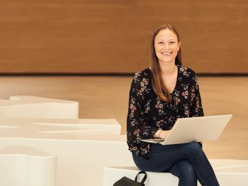 Praktikum Studentin