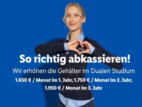 Wir erhöhen die Gehälter im Dualen Studium