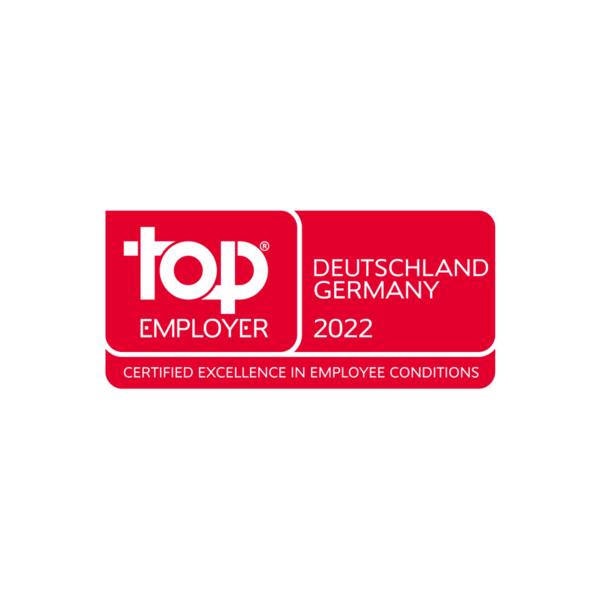 Award Top Employer Deutschland 2022