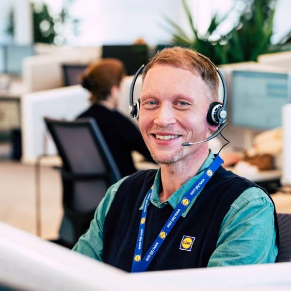 Alexander aus dem Kundenservice von Lidl