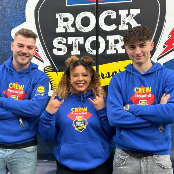 Azubis im Rock Store 2025