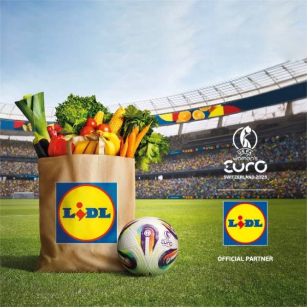 Lidl sorgt für gesunde Snacks bei der Frauen-EM