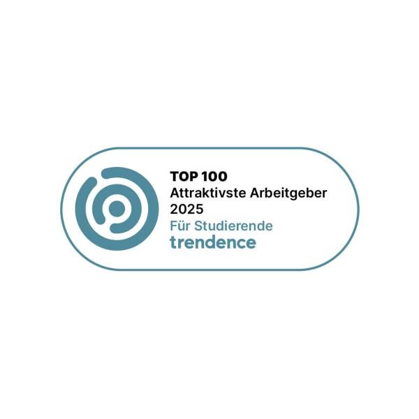 Wir sind unter den Top 100 der attraktivsten Arbeitgeber für Studierende