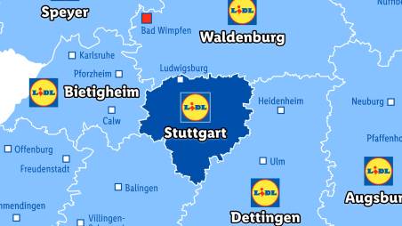 Lidl Region Stuttgart