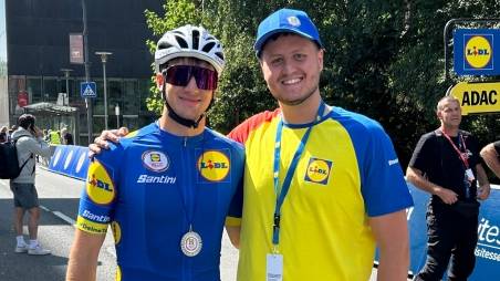 Lidl-Mitarbeiter vom Event-Team