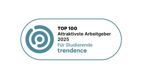 Wir sind unter den Top 100 der attraktivsten Arbeitgeber für Studierende