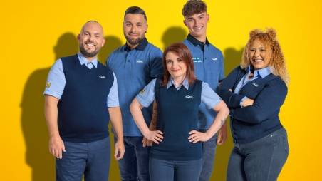 Verkaufsteam von Lidl